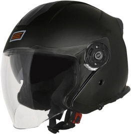 Шлем открытый со стеклом Origine Palio Solid черный матовый