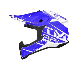 Шлем MT MX802 FALCON THORM gloss blue