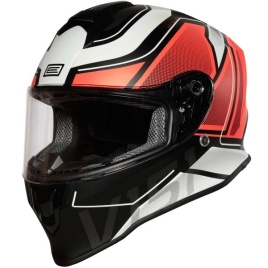 Шлем интеграл  ORIGINE DINAMO Galaxy Hi-Vis красный/черный матовый