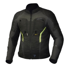 Куртка REBELHORN BORG black/dark gray/fluo yellow