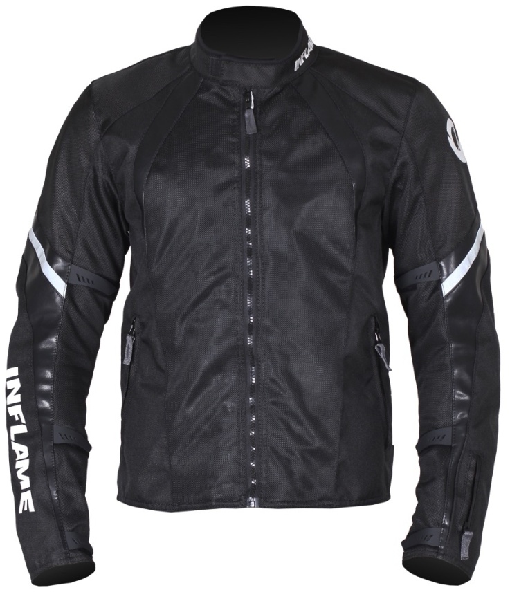 Куртка INFLAME INFERNO DARK текстиль+сетка, цвет черный фото 1