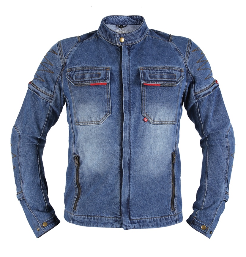 Куртка мужская INFLAME VEGAS хлопок+арамид, цвет синий фото 1