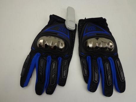 Перчатки (текстиль) V005 синие фото 1