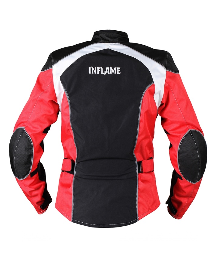 Куртка INFLAME ECSTASY текстиль, цвет красно-черный фото 2