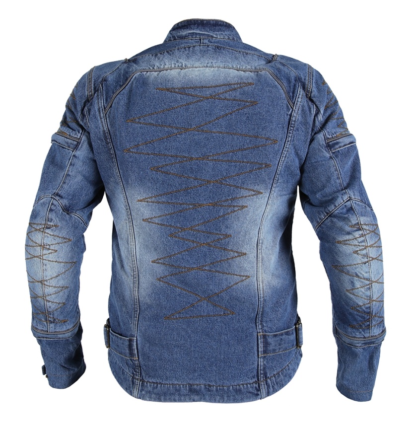 Куртка мужская INFLAME VEGAS хлопок+арамид, цвет синий фото 2