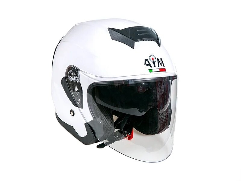 Шлем AiM JK526 White Glossy фото 1