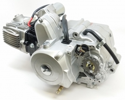 Двигатель 125см3 152FMI (52.4x55.5) полуавтомат, 1ск+реверс, верхний стартер  фото 2