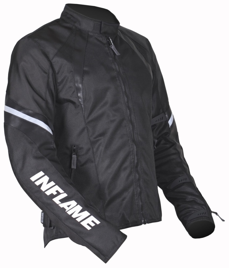 Куртка INFLAME INFERNO DARK текстиль+сетка, цвет черный фото 2