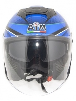 Шлем AiM JK526 Blue/Grey/Black фото 2