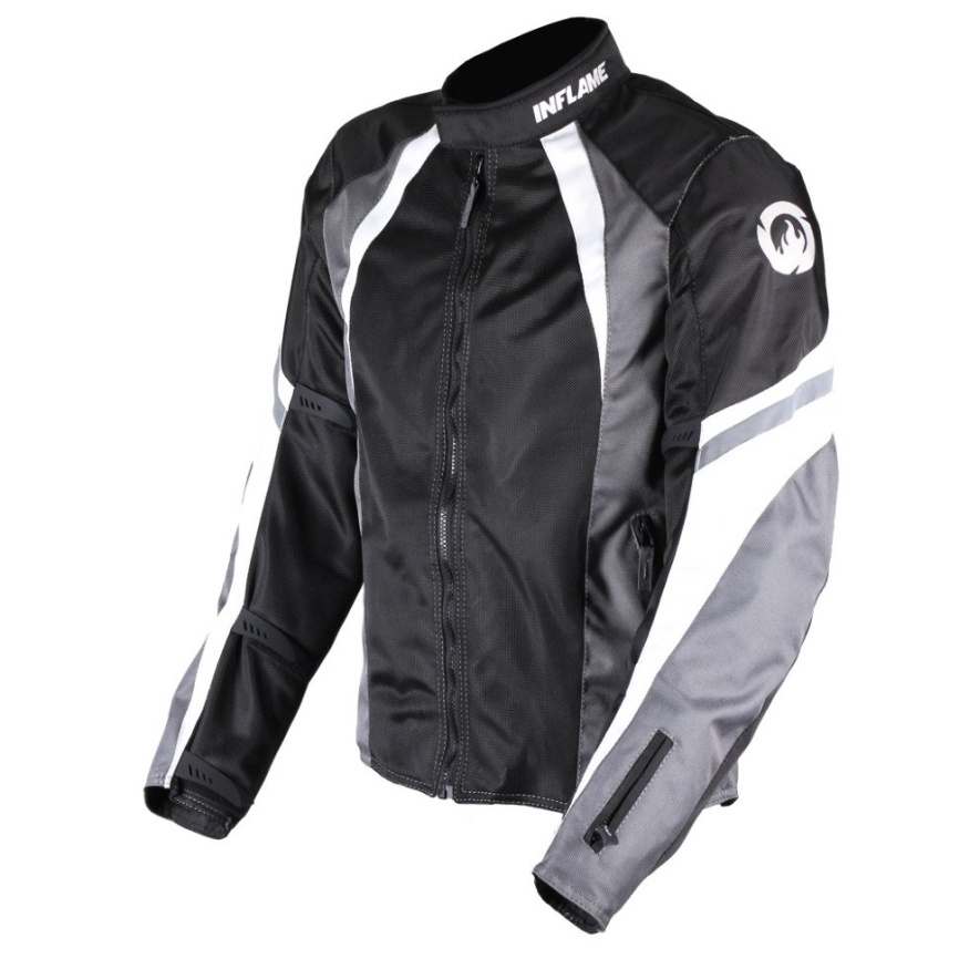 Куртка INFLAME INFERNO II текстиль+сетка, цвет серый фото 1